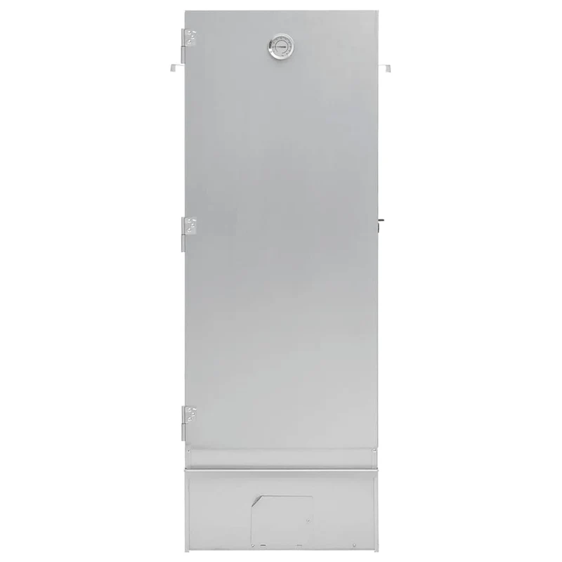 Räucherofen mit Räuchermehl Smoker 44,5x29x110 cm Stahl Räucherschrank