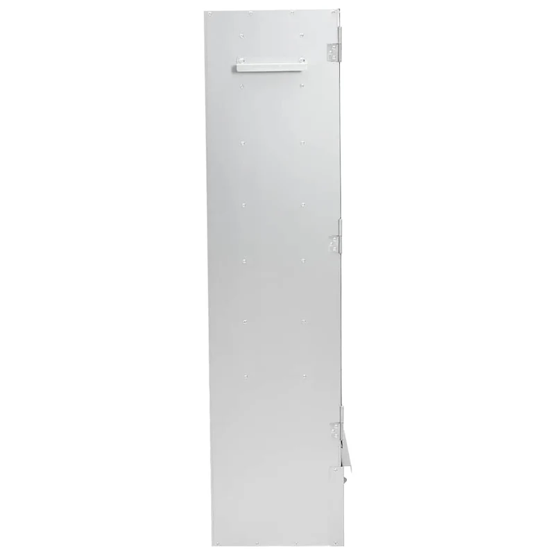 Räucherofen mit Räuchermehl Smoker 44,5x29x110 cm Stahl Räucherschrank