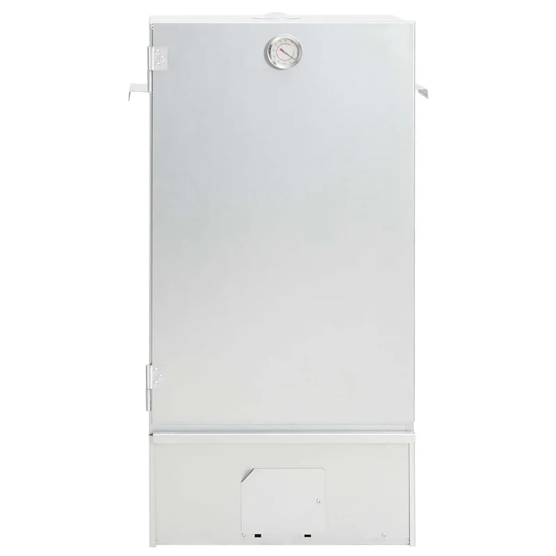 Räucherofen mit Räuchermehl Smoker 44,5x29x83 cm Stahl Räucherschrank