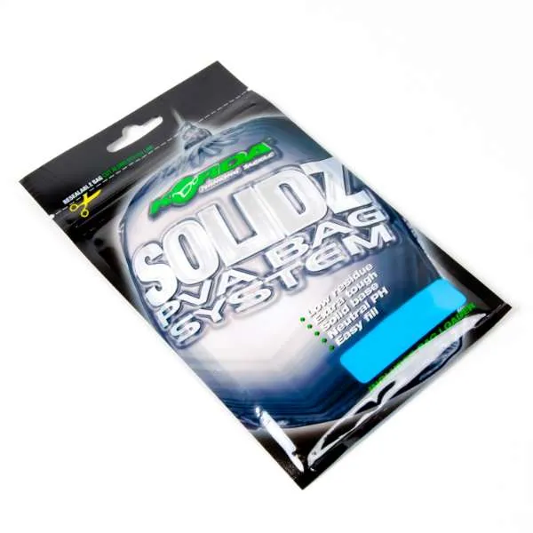 Korda Solidz PVA Beutel – Hochwertige PVA Bags für Karpfenangler