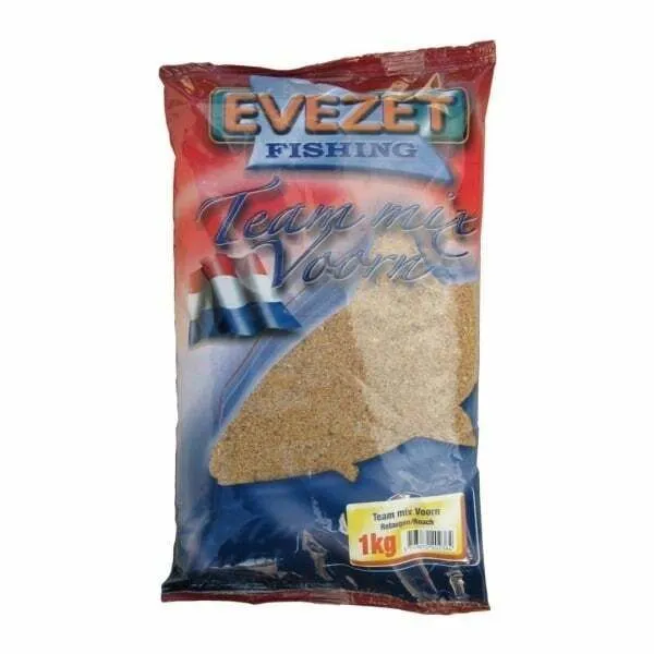 EVEZET Teammix Rotauge 1kg – Spezielles Grundfutter für Weißfische