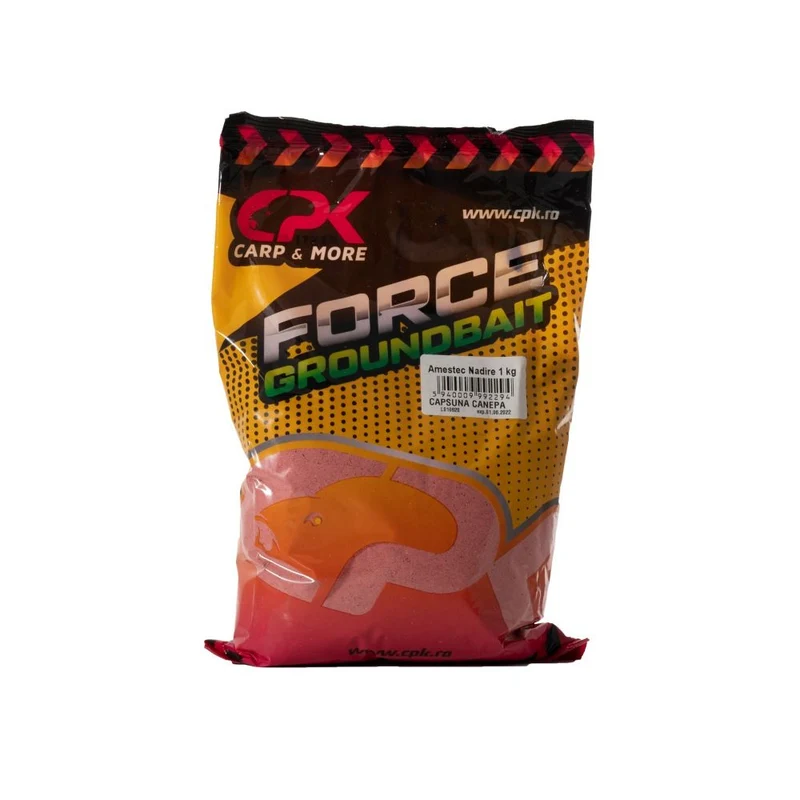 CPK Force Grundfutter 1 kg – effektives Karpfenfutter für Futterplatz & Feeder