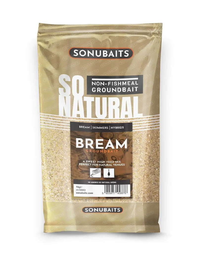 Sonubaits So Natural River Grundfutter – ideal für Rotaugen & Fließwasser