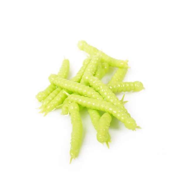 Libra Lures Slight Worm Silberperle 3,8cm 15er