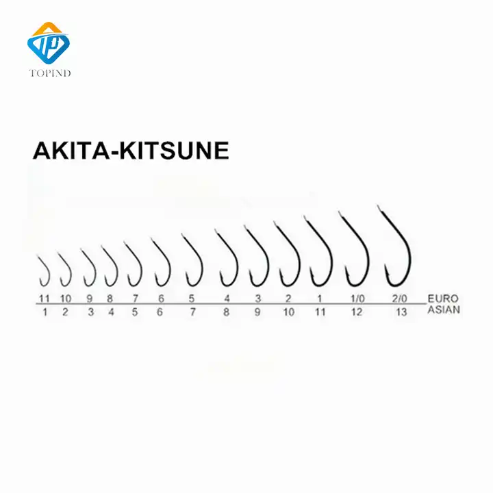 Owner Akita Kitsune Brown Angelhaken – scharfer Friedfischhaken