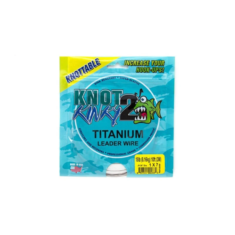 Knot 2 Kinky 1x7 Titanium Leader 3m