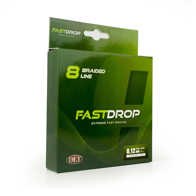 DLT FastDrop 8-Braid Angelschnur – 200 m, stark & reißfest