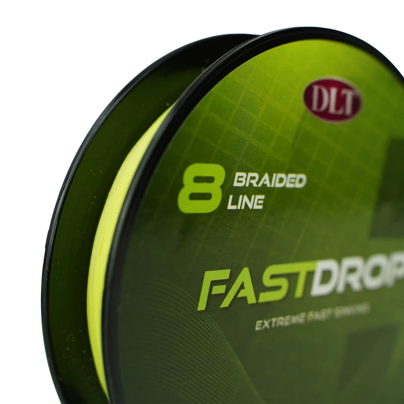 DLT FastDrop 8-Braid Angelschnur – 200 m, stark & reißfest