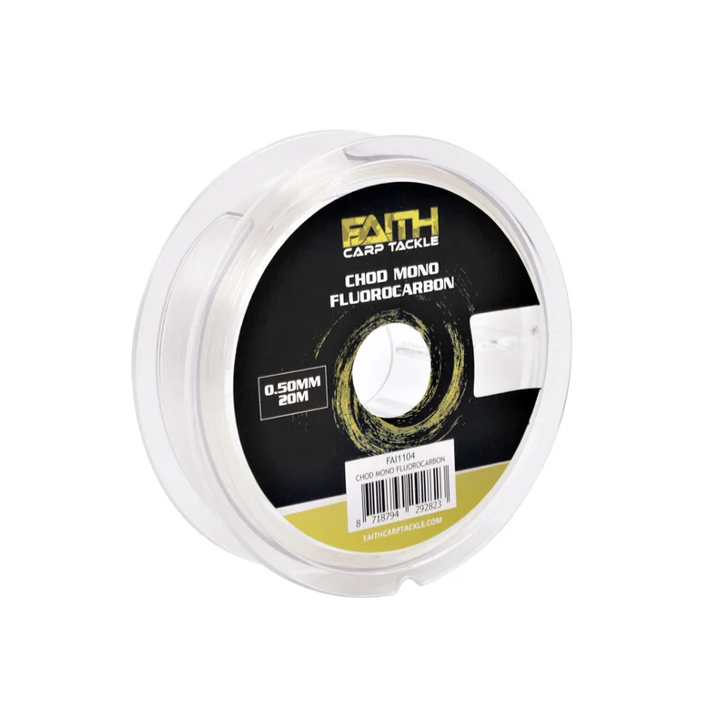 Faith Chod Mono Fluorocarbon – 20 m Rig-Material für Chod-Rigs