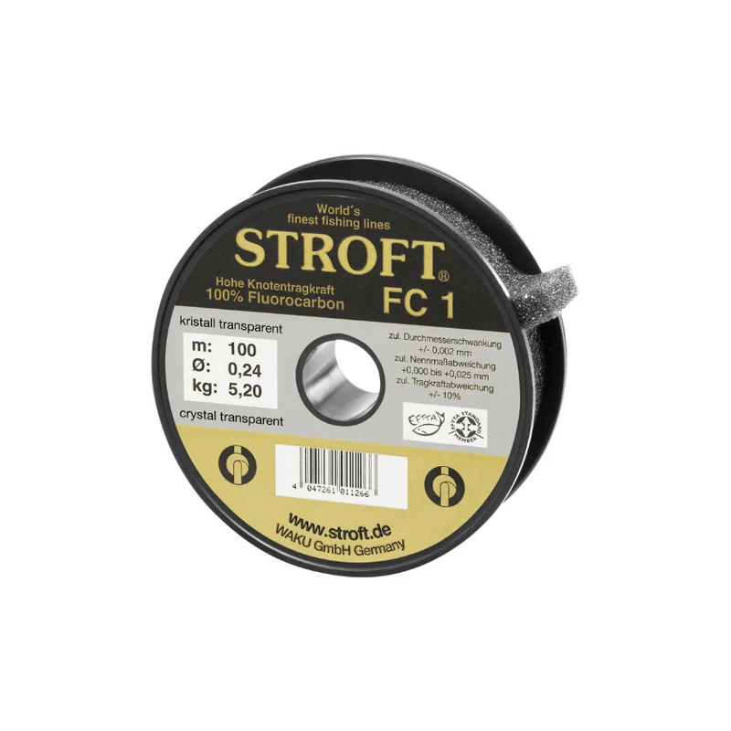 Stroft FC1 Fluorocarbonvorfach 25m
