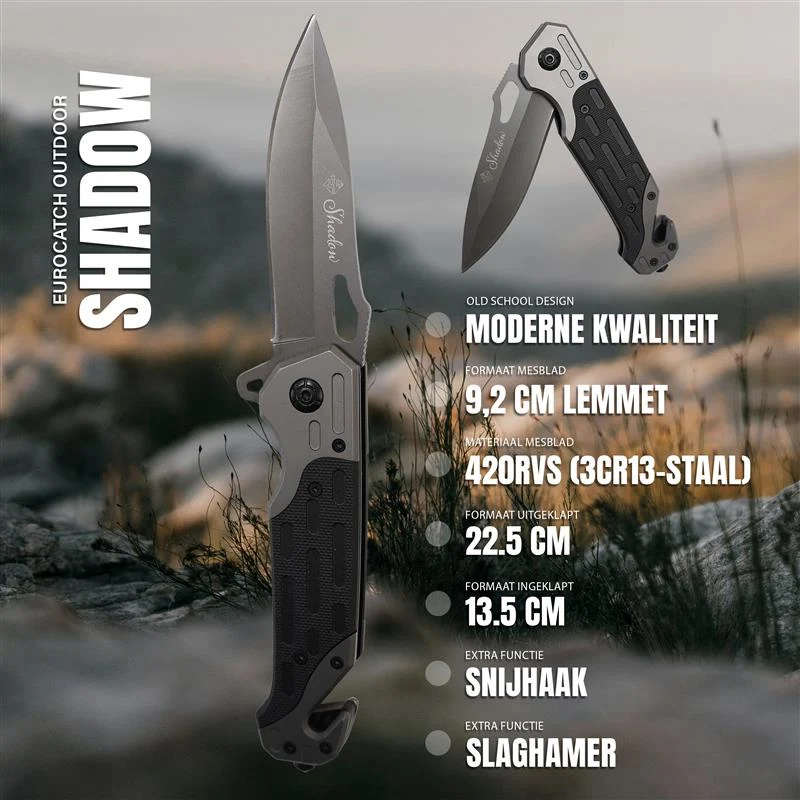 Eurocatch Klappmesser 420RVS Blade