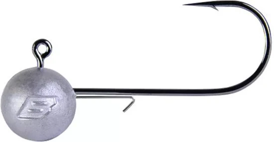 BKK Round Elite Jigheads + Baitkeeper (Grau)