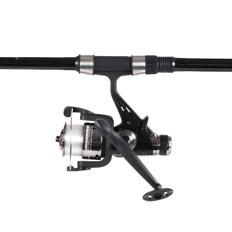 FISH-XPRO Karpfenset – 2-Ruten Komplettset mit Freilaufrollen & Rod Pod