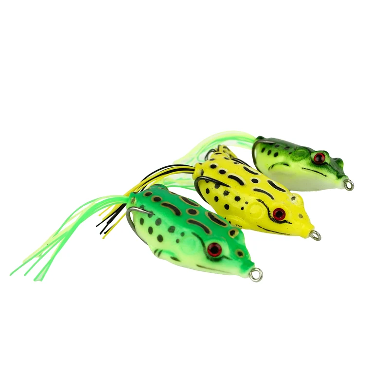 FISH-XPRO Topwater Kunstköder Set – Popper & Frogs