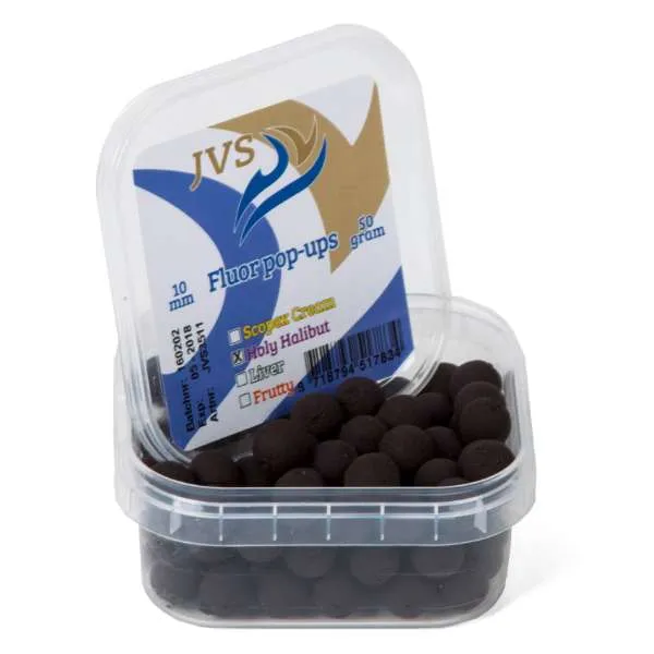 JVS Scopex Cream Fluor Pop-Up Boilie 10 mm