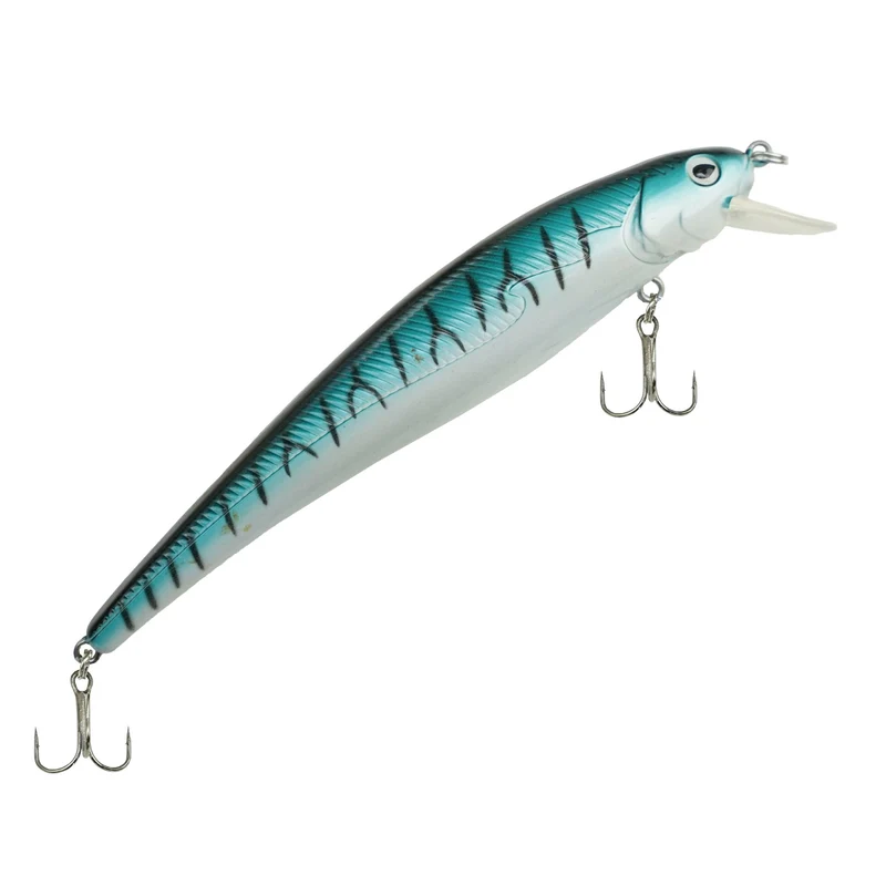 Viper Pro Bullhead 12 cm – Rattlin Blue Mackerel Wobbler für Hecht & Zander
