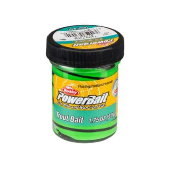 Berkley PowerBait Glitter Forellenteig – Schwimmender Köder