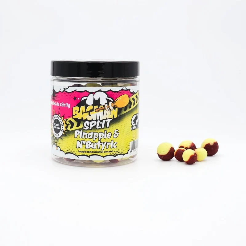 CPK Hookbait Boilies Bagman Split – 10/14 mm – 130 g Karpfenköder