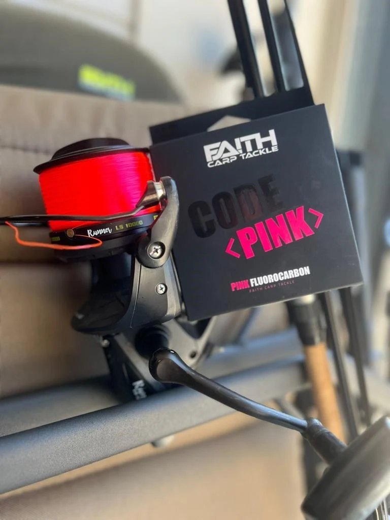 Faith Code Pink Fluorocarbon Angelschnur 0.40mm – 500 Meter
