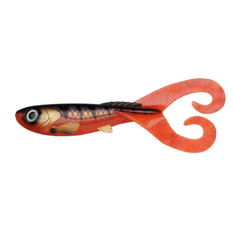 Abu Garcia Beast Twintail – 21 cm Gummifisch für Raubfischangeln