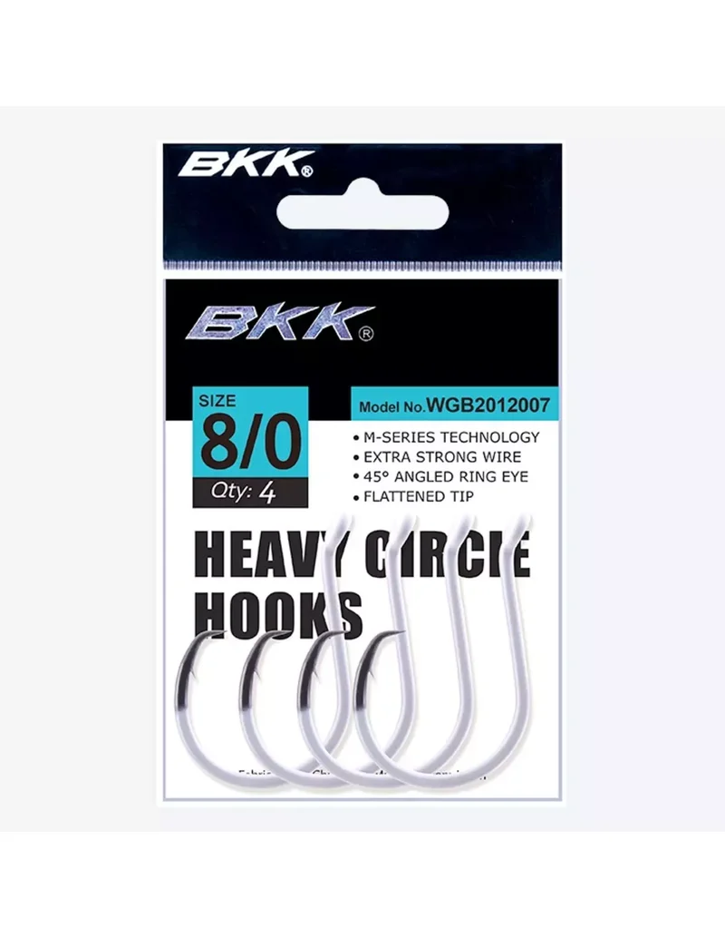 BKK Heavy Circle Hook Glow – Starker, leuchtender Karpfenhaken