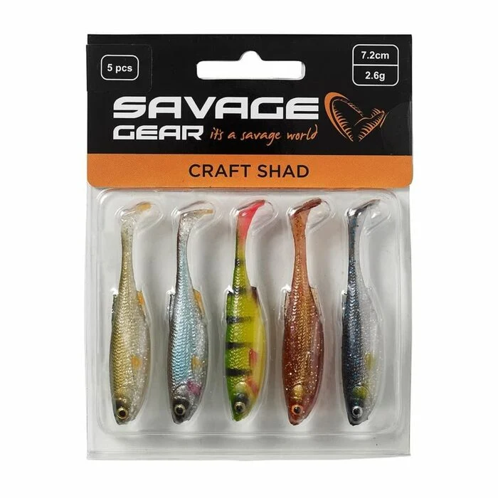 Savage Gear Craft Shad Clear Water Mix 2.6g (5 St.)