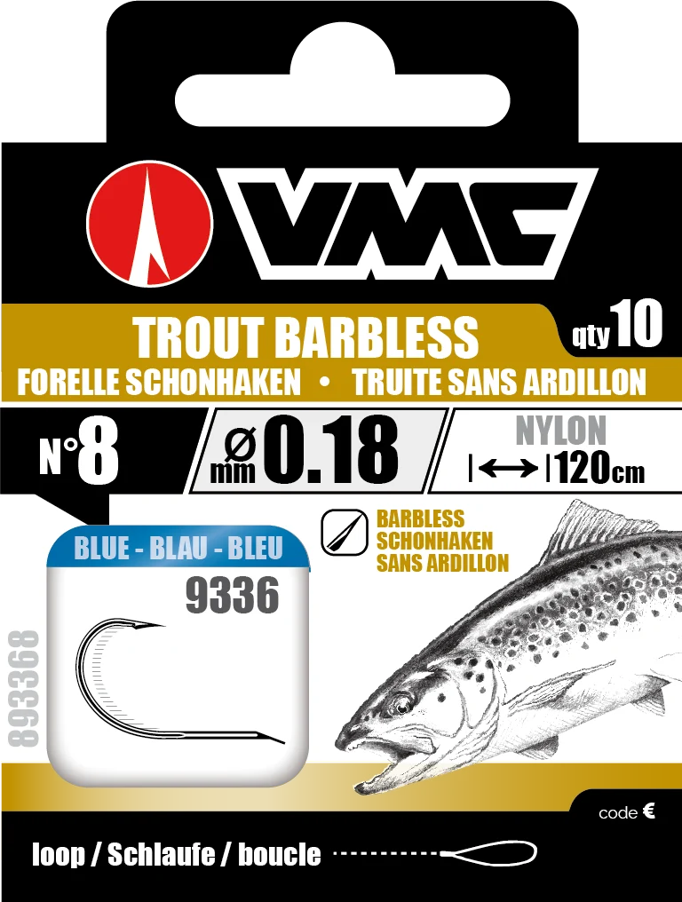 VMC Schonhaken- Trout Barbless