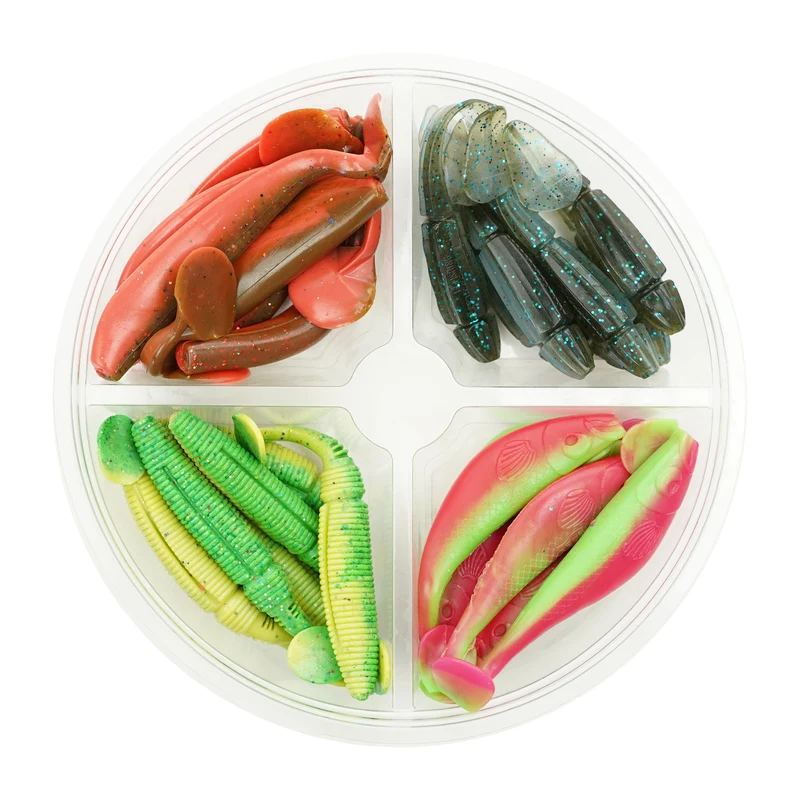 FISH-XPRO Softbait Set Hecht (10-15cm)