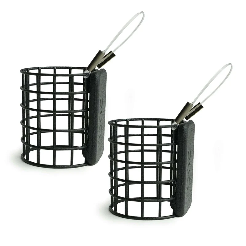 JVS Block Feederkorb Schwarz 28x34mm 20g/30g/40g - 2 Stück