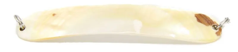Monarch Perlmutterspange White Yellow