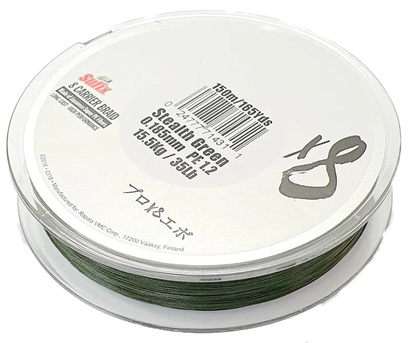 Sufix 8 Carrier Braid Dark Green