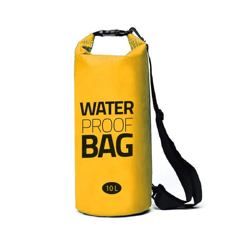 Eurocatch Dry Bag | Wasserdichte Tasche | Gelb | 10 Liter