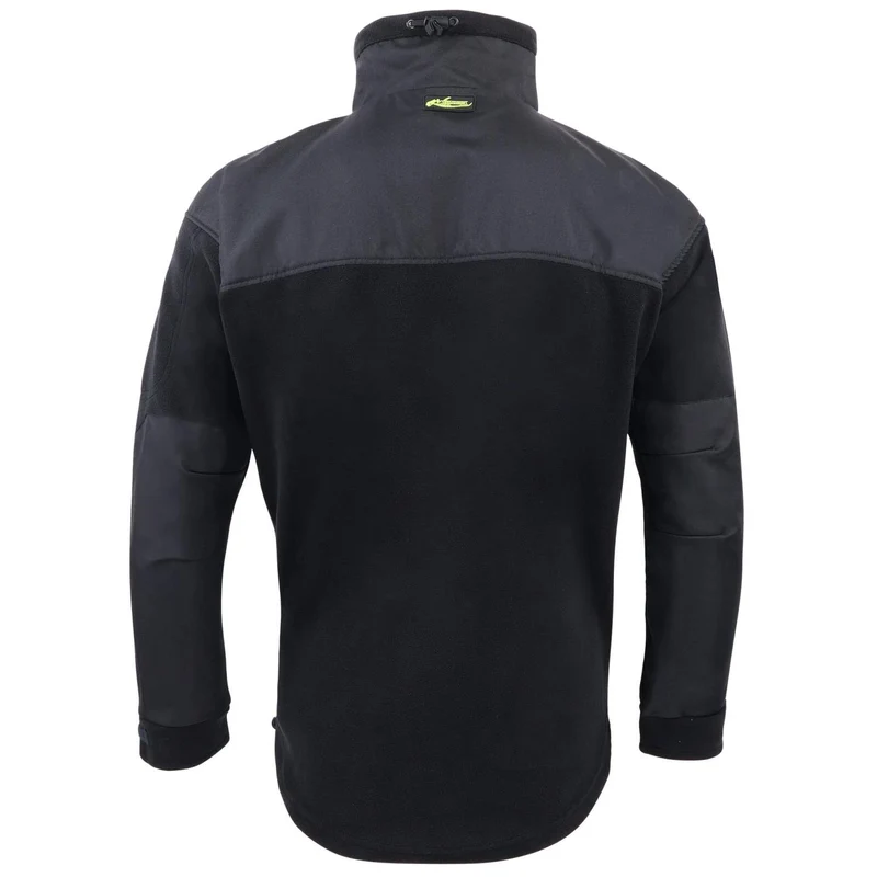 Legendfossil Fleecejacke Visby – Schwarz Grau