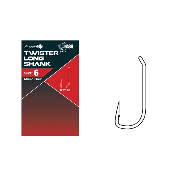 Nash Twister Longshank Karpfenhaken