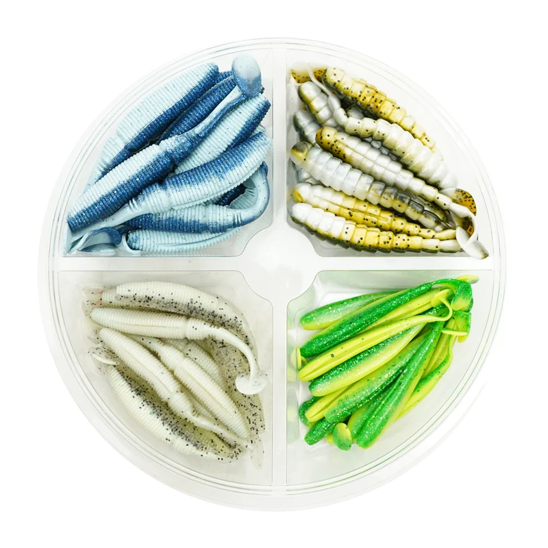 FISH-XPRO Softbait Set Wolfsbarsch (7-12cm)