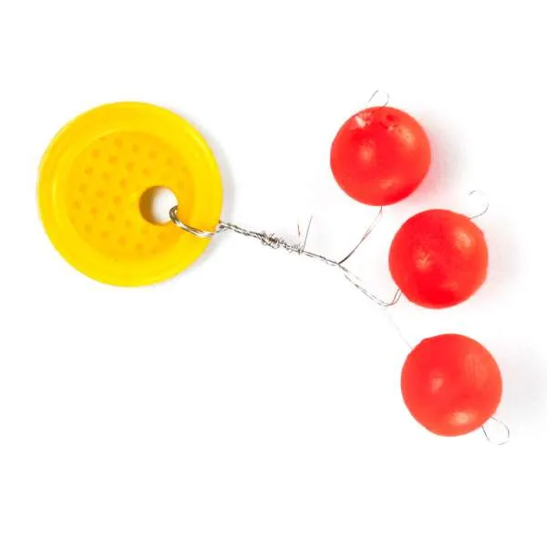 Troutlook Pilot Spy Ball Rot 10mm (3 Stück)