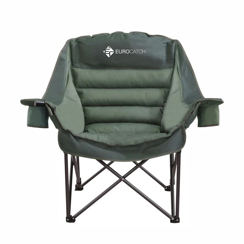 Eurocatch Comfy Club Chair XXL - Klappbar mit 2 Getränkehaltern