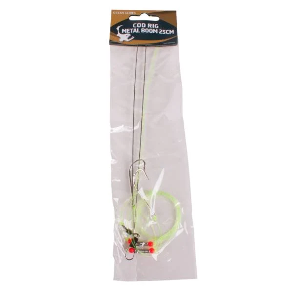 Eurocatch Dorsch-Rig Metallausleger 25cm 2 Haken 5/0