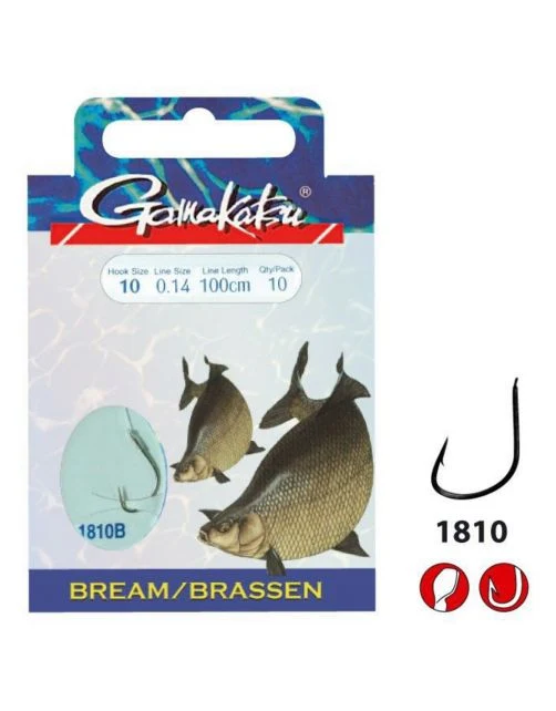 Gamakatsu Bream Feeder LS-1810 Hakenstrang 100cm