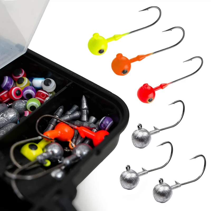 FISH-XPRO Haken & Blei Set 201-tlg. inkl. Tacklebox