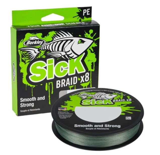 Berkley Sick Braid Moosgrün 150m