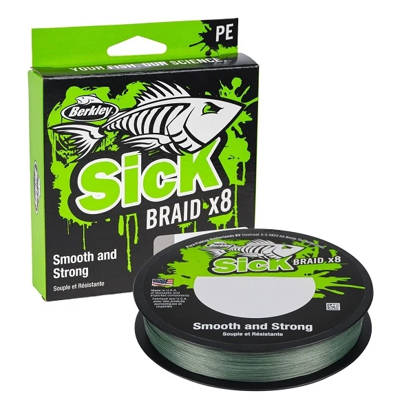 Berkley Sick Braid Moosgrün 150m