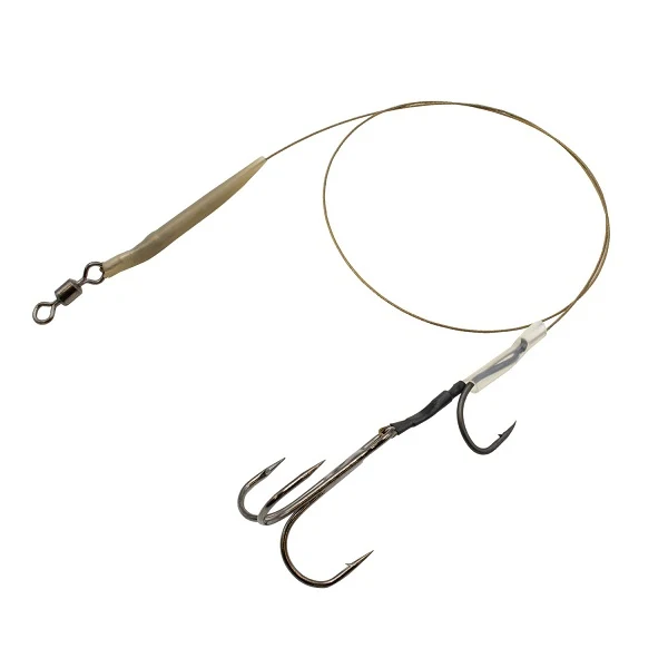 DLT Pike Toter Köder Rig | Einzel | 12kg | 40cm