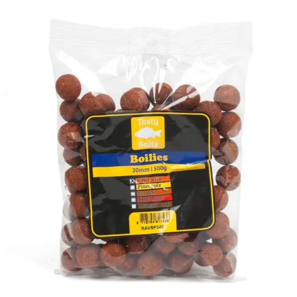 Tasty Baits Daypack Boilie – 20 mm, 500 g | Verschiedene Sorten