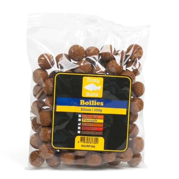 Tasty Baits Daypack Boilie – 20 mm, 500 g | Verschiedene Sorten