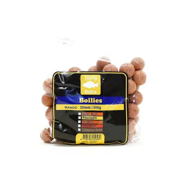 Tasty Baits Daypack Boilie – 20 mm, 500 g | Verschiedene Sorten