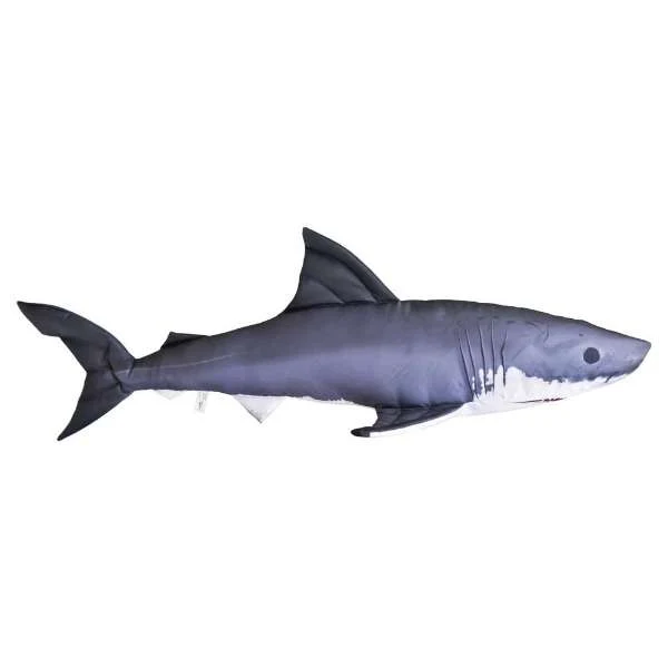 Gaby Weißer Hai Kissen 120cm