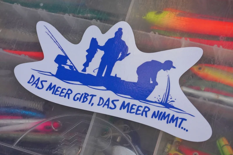 Stickerbogen Meeresangel-Aufkleber
