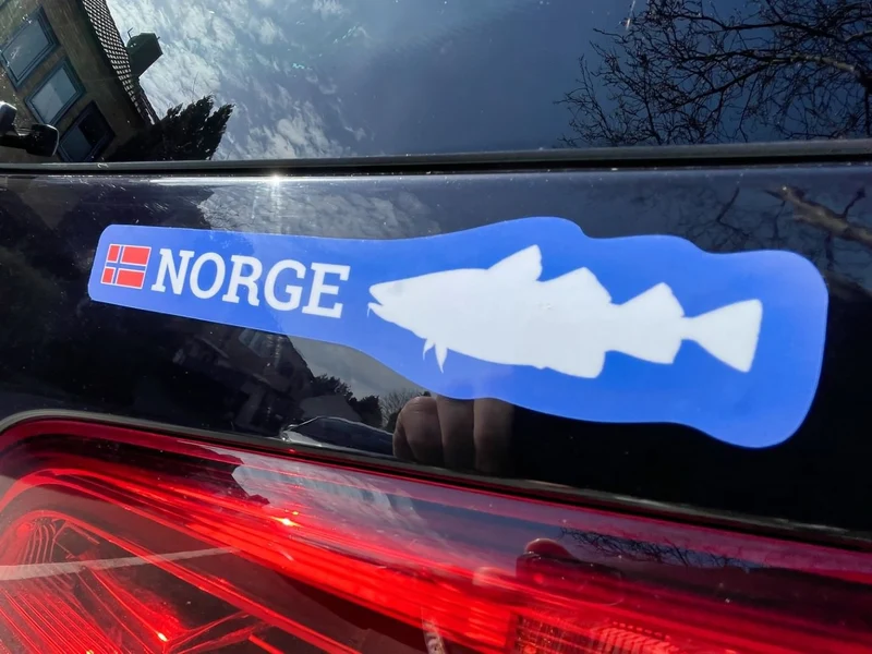 Stickerbogen Norwegen-Aufkleber