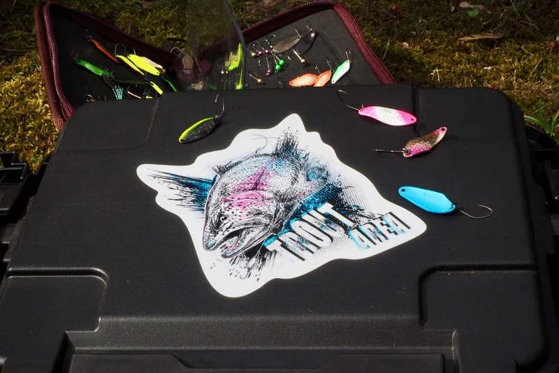 Stickerbogen Forellen-Aufkleber